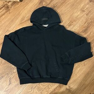 Essentials Charcoal Hoodie for Men
